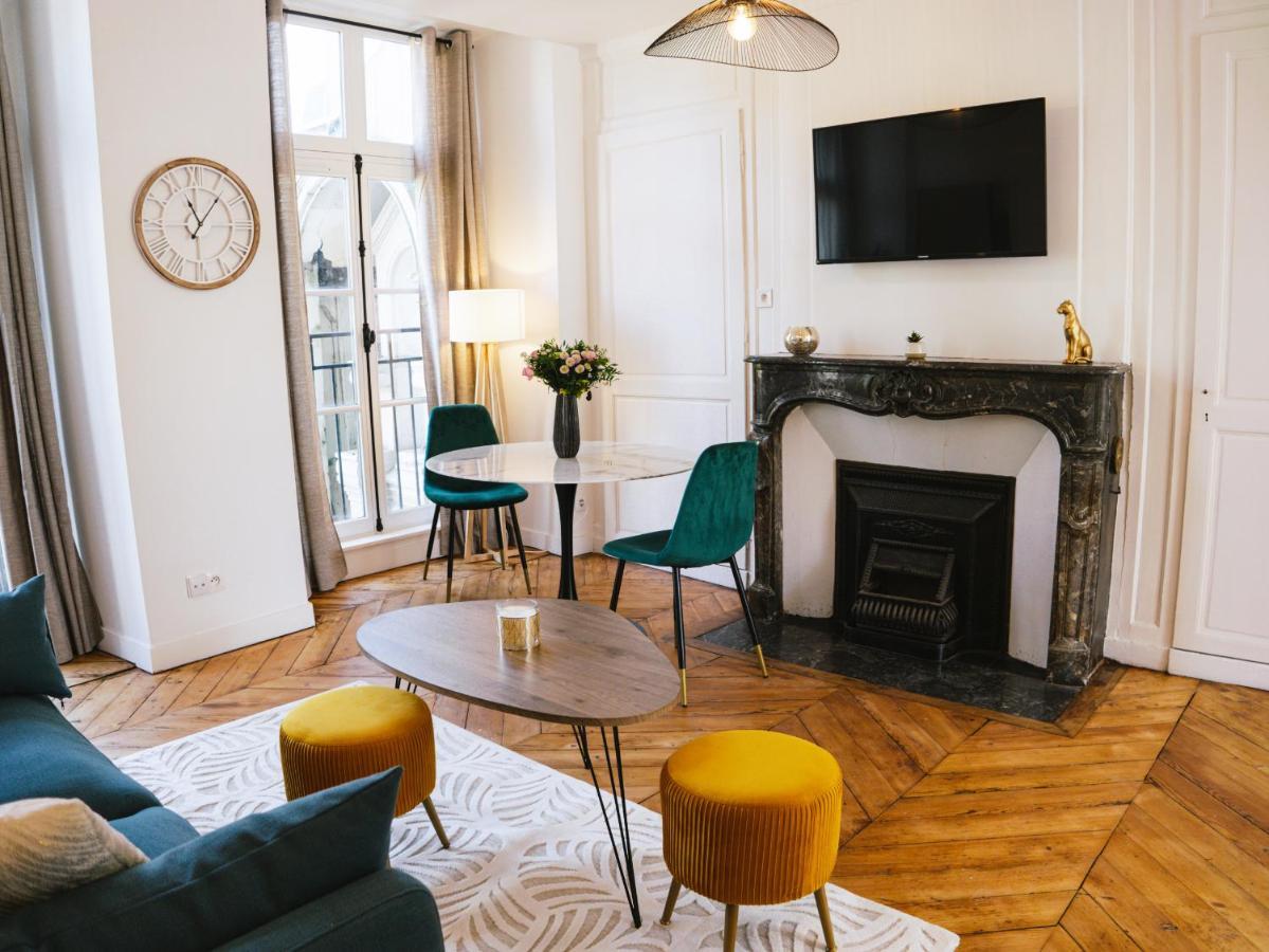 Superbe T2 Avec Vue Sur Cour - Rouen Centre Apartment Exterior foto