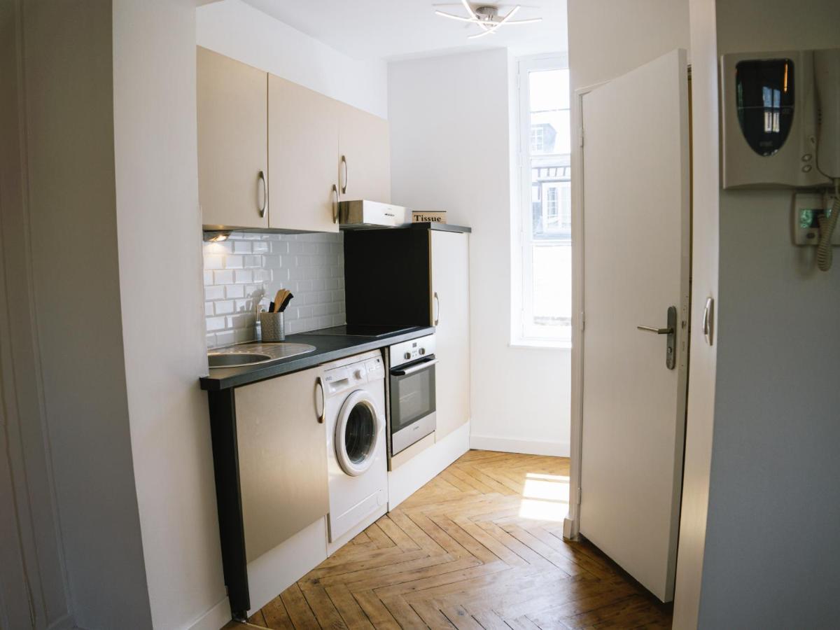 Superbe T2 Avec Vue Sur Cour - Rouen Centre Apartment Exterior foto